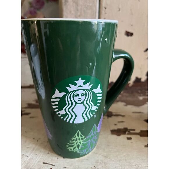3 Starbucks Holiday Ceramic Coffee Mug Cup Christmas Year 2013 2020 - Picture 3 of 10